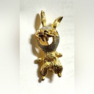 Vintage Hobe Brooch Abstract Bunny Rabbit VERY RARE!!